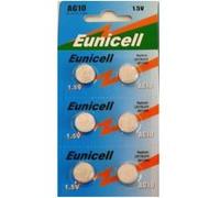 EUNICELL - Lot de 6 PILES AG10 LR54 D389 D39 SR1131 SR54 S09 SR1130SW G