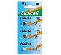 EUNICELL - Lot de 6 PILES AG2 D396 SR59W LR726 RW411 1.5V Alcaline G