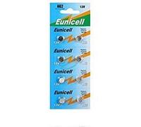 EUNICELL - Lot de 8 PILES AG2 D396 SR59W LR726 RW411 1.5V Alcaline G