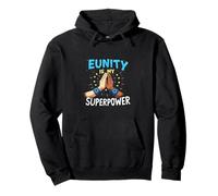 Eunity Mon Super Pouvoir Union Européenne Sweat à Capuche