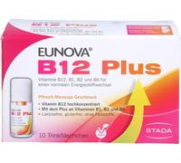 EUNOVA B12 Plus Flacons à boire, 10 pcs. Ampoules