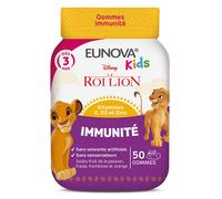 Eunova Kids Immunité Roi Lion Disney Enfant dès 3 ans 50 gommes