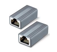 EUOP-Coupleur Pour Rj45 (2 Packs), Connecteur De Câble Ethernet, Connecteur De Paires De Câbles Réseau, Coupleur Ethernet, Adaptateur Lan Pour Câbles Ethernet, Câbles Réseau, Cordons De Brassage - Gr