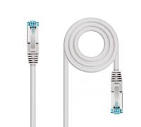 EUOP-D.Square Câble Ethernet Lan Cat.7 Sftp Gris 25 Cm Patch Patch Cord Connecteur Rj45, 10 Go/S, Idéal Pour Routeur/Modems, Switch, Répéteur, Ordinateur, Ordinateur Portable (0,25 M)