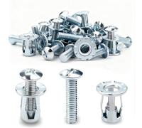 eupdd 50 Pièces M4 x 20/M8 x 30mm Cheville Placo Charge Lourde: Cheville À Expansion, Kit D'Ancrage Mural pour Cloisons Sèches et Gypsum