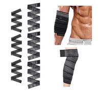 eupdd 6 Bande Genoux: 90+180cm Bandage au Genou, pour Cuisse, Compression Mollet, Maintien de Compression genoux, Manchon Compression Mollet, Manchons de compression, pour Fitness, Course à pied