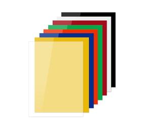 eupdd 8 Pièces A4 Feuilles Acryliques Colorées, 2mm Plaques Colorées pour Découpe Laser, Gravure, Artisanat, Bricolage, Création de Cadres Photo, Panneaux et Projets de Décoration Intérieure