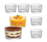 eupdd Coupelle Dessert: 12 Pièces 200ml Verrine