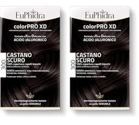 Euphidra ColorPro XD, 300 Castano foncé, Gel Colorant - 50 ml, Base avec acide - 50, Balsamo - 20 - Total : 120 g (Lot de 2)
