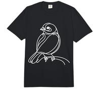 Euphone Linéaire Ornithologue Comfort Colors Adult Heavyweight T-Shirt
