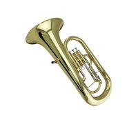 Euphonium À 3 Pistons Accordage En Cuivre Blanc Tuyau En Bronze Phosphoreux Laqué Or Instrument Euphonium