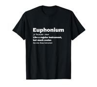 Euphonium Cuivre à Voix Définition T-Shirt