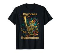 Euphonium Cuivres Instrument à Vent Brass T-Shirt