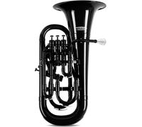 Euphonium en Plastique Noir in Sib 4 Pistons Instrument a Vent Embouchure Housse