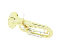 Euphonium En Si Bémol À Pistons Verticaux 3 Clés Étui Laqué Or Euphonium Professionnel