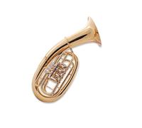 Euphonium Euphonium À Quatre Clés Plates En Si Bémol Instrument En Cuivre Pour Débutants Et Joueurs D'examen De Niveau