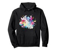 Euphonium joueur œuvre d'art musique à vent fanfare euphoniste Sweat à Capuche