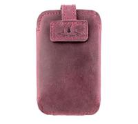 Euphonium Pochette à clipser pour microphone sans fil en cuir véritable avec sangles sécurisées
