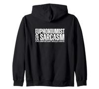 Euphoniumiste et joueur d'euphonium drôle Sweat à Capuche