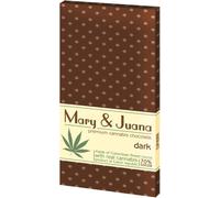 Euphoria Chocolat Noir Mary & Juana Aux Graines De Cannabis (70 % Cacao), 80 G