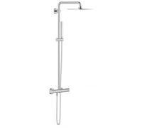 Grohe Euphoria 230 système de douche 26187000 chromé , avec thermostat de douche mural