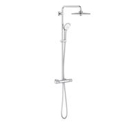 GROHE Euphoria system 260 colonne de douche thermostatique avec tête de douche euphoria + 110 douchette de massage ronde chromée 27615002