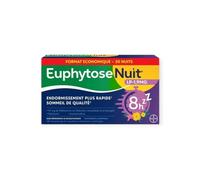 Bayer Santé Familiale Euphytose Nuit LP Mélatonine 1,9 mg à libération prolongée 30 comprimés