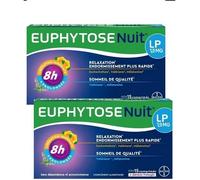 Euphytose Nuit Lp 1.9mg Lot De 2 Boites De 15 Comp