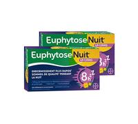 Euphytose Nuit Sommeil Mélatonine 1,9 mg Libération Prolongée lot de 2 x 15 comprimés