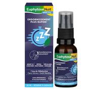 Euphytose Nuit Spray Mélatonine 1 mg 20 ml - Sommeil rapide et naturel