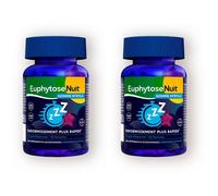 EuphytoseNuit® Gomme Myrtille Sommeil Mélatonine 30 Gommes Bonbon(S) 2x30 pc(s)
