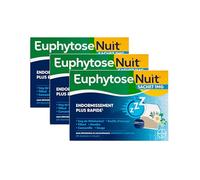 EuphytoseNuit® Sachets Mélatonine 1mg Sommeil Adulte 3x20