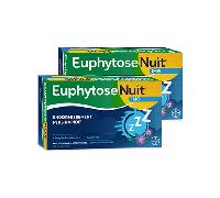 EuphytoseNuit® Sommeil Mélatonine 1mg et Passiflore 30 Comprimés lot de 2