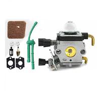 EUPLI Carburateur Set pour Zama C1Q-S97 Stihl FS38 FS45 FS46 FS55 KM55 HL45 FS45L FS45C FS55C avec Kit De Ligne De Carburant pour Filtre À Air
