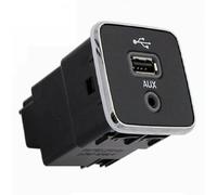 EUPLI Port De Charge Avant Black Charging Port USB Aux pour Jeep Cherokee Compass 2017-2021 5Xg28dx9ad