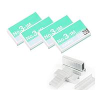 Eupneicu Agrafes 24/6, Agrafeuses De Bureau, Capacité 25 Feuilles, Emballage 1000 Pièces [ 4 Unités]