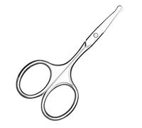 Eupneicu Ciseaux Poils De Nez, Ciseaux À Poils De Nez En Acier Inoxydable, Ciseaux À Sourcils, Ciseaux Poils De Nez Et Oreilles À Bout Rond Professionnel Inoxydable