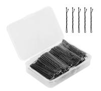 Eupneicu Épingles à cheveux [noir], Filles 150 Pièces épingle à cheveux, pour chignons avec boîte pour femmes et filles