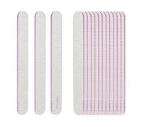 Eupneicu Limes À Ongles Professionnelle [15 Pièces], Lime À Ongles Double Face 100/180, Réutilisable, Double Face Lavable, Professionnelles Pour Salon/À Domicile