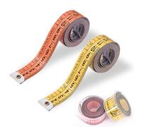 Eupneicu Mètre À Ruban Pour Couture[ 2 Pièces ], Mètres À Ruban Pour Couturier Double Face, 150cm Pouces, Avec Étui En Plastique, Mètre À Ruban Corps Pour Couture Couturier Corps Circumference
