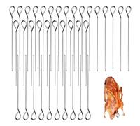 Eupneicu Pique De Brochette [36 Pièces], Pique A Brochette Inox De 15 Cm, Pour Barbecue Kebab Et Grillade