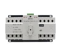 EUPXRHY Commutateur de Transfert Automatique ATS Inverseur de Source Automatique à Double Alimentation 4P 400V 125A 100A 80A 63A Disjoncteur Inverseur Commutateurs de Sélection électriques,100a