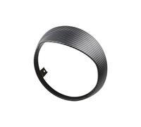 EUQIXMR Assemblage des phares Cache Cadre Phare Scooter Moto Protège-phares Couvre-phare Anneau Masque Lumière Avant Pour Primavera125 Pour Primavera150 2018-2023(Carbone mat)