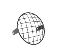 EUQIXMR Assemblage des phares Pour Housse Protectrice Phares Pour Triumph 7 Pouces Rétro Motorcycle HeadLight Grille En Maille Abat-jour Universel(B)