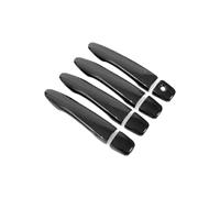 EUQIXMR Couvercle Poignée Porte Accessoires Voiture Pour Nissan NP300 Pour Navara Pour Frontier D23 2015 - 2023(4Poignée 1 Trou de Serrure)