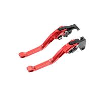 EUQIXMR Embrayage Moto pour VFR 800 2002-2020 VFR800 F 2003 2004 2005 2006 Accessoires Moto Poignées Leviers d'embrayage Frein(Rouge)