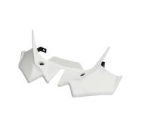 EUQIXMR Moto pour Z650 Z 650 Z650 2021 2022 2023 2024 Moto Spoiler Avant Carénage Aileron Aérodynamique Couverture D'aile Garniture Accessoires(Blanc)