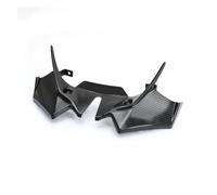 EUQIXMR Moto pour Z650 Z 650 Z650 2021 2022 2023 2024 Moto Spoiler Avant Carénage Aileron Aérodynamique Couverture D'aile Garniture Accessoires(Fibre de Carbone)
