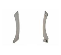 EUQIXMR Partie Portes Intérieures Panneau Guidon Couvercle Garniture Intérieur Poignées Porte Pour 3Series E90 E91 318 320 325 328 330 335(Gray(on the left))