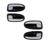 EUQIXMR Pour Hyundai For Matrix Pour Lavita 2001-2010 Poignée Intérieure Intérieure 82610-17000 82620-17000 82610-17000-C(Argent 4 pièces un ensemble)